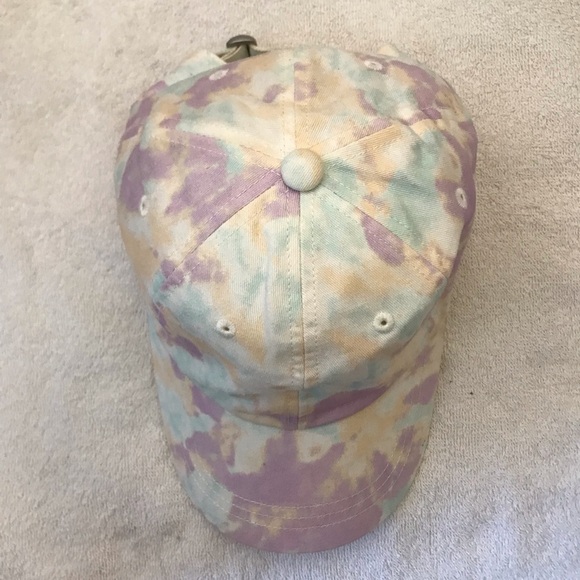 American Eagle Outfitters Pastel Ty-Dyed Women's Adjustable Ball Cap - Picture 9 of 11